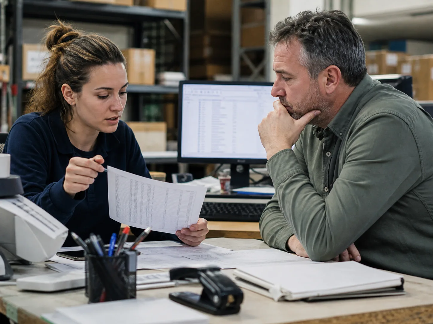 Marketing and sales comparing real query records